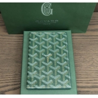 Original Cheap Goyard Grenelle Passport Cover G8502 Green 2025