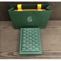 Original Cheap Goyard Grenelle Passport Cover G8502 Green 2025