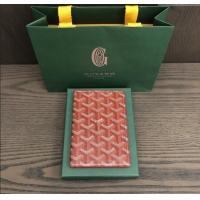 Most Popular Goyard Grenelle Passport Cover G8502 Red 2025
