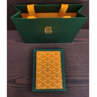 Best Product Goyard Grenelle Passport Cover G8502 Orange Yellow 2025