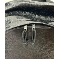 Unique Grade Balenciaga Explorer Backpack Bag in Arena Lambskin 20142 Black 2025