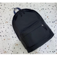 Grade Design Balenciaga Explorer Fabric Backpack Bag 20153 Black/Blue Strap 2025