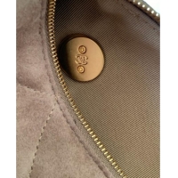 Traditional Specials Chanel Small Suede Bowling Bag AS5792 Khaki 2025