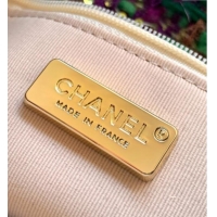 Good Quality Chanel Tweed & Shearling Small Flap Bag AS5686 Green/Purple 2025