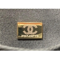 Grade Quality Chanel Deauville Grained Calfskin Medium Shopping Bag A66941 Black 2025