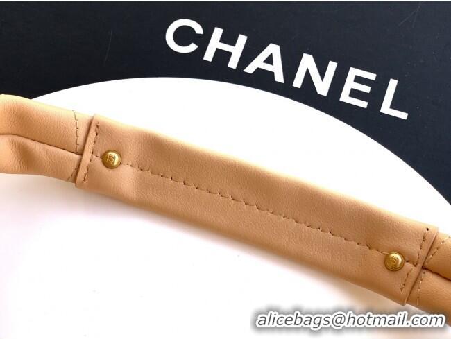 Reasonable Price Chanel Calfskin Leather Hobo Handbag AS5976 Khaki 2025