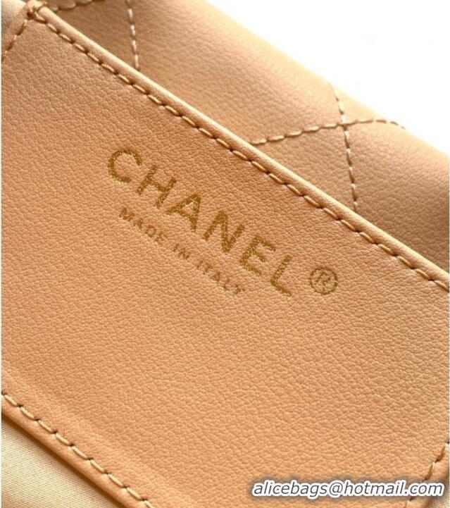 Best Price Chanel Calfskin Leather Large Hobo Handbag AS5967 Khaki 2025