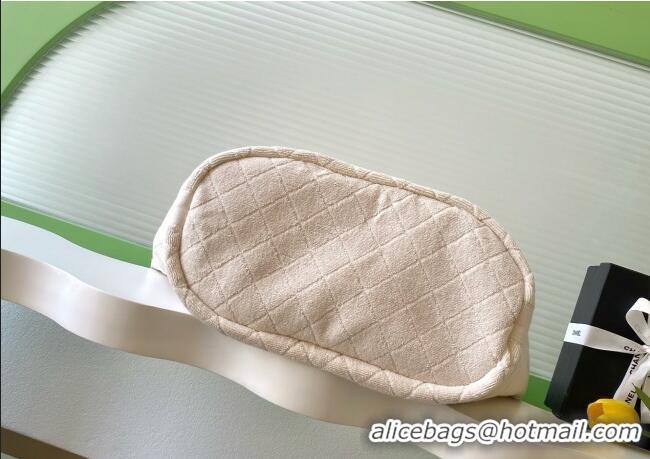 Famous Brand Chanel Coco Beach Bag A7567 White 2025