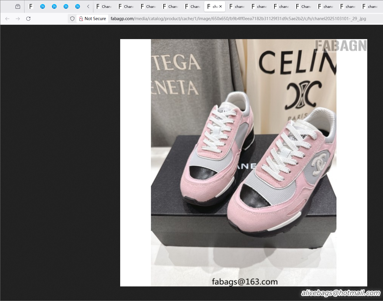 Most Popular Chanel Suede and Mesh Sneakers Pink 2025 G46872 1031136