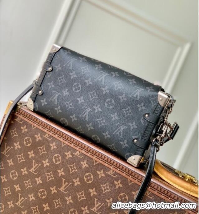 Promotional Louis Vuitton Side Trunk MM East West Bag in Black Monogram Eclipse Canvas M26226 2025