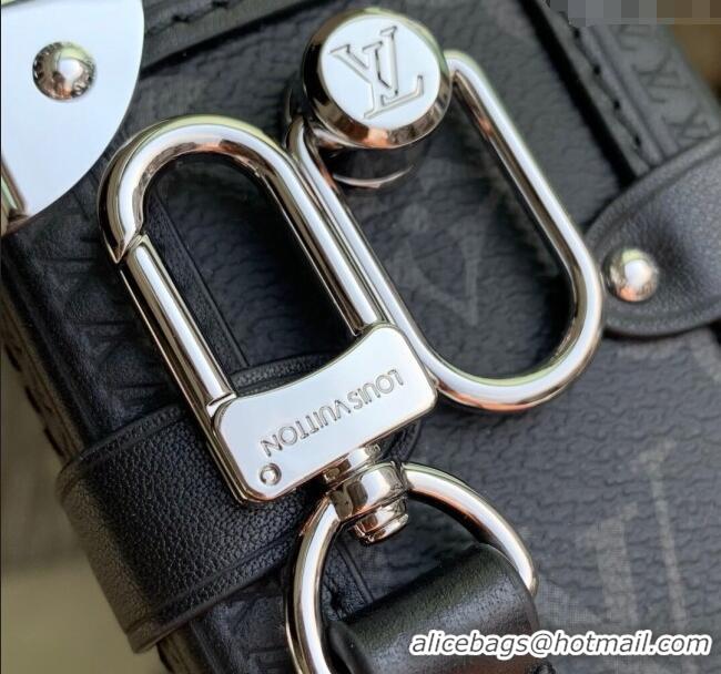 Promotional Louis Vuitton Side Trunk MM East West Bag in Black Monogram Eclipse Canvas M26226 2025