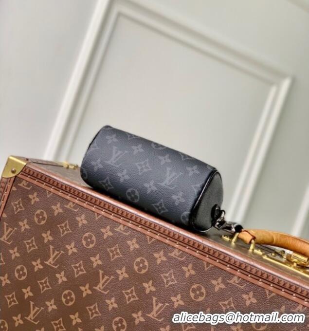 Buy Discount Louis Vuitton Nano Speedy Bag in Black Monogram Eclipse Canvas M26573 2025
