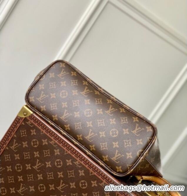 Promotional Louis Vuitton Neverfull Bandouliere Inside Out MM Tote bag Monogram Canvas/Navy Blue Leather M14994 2025