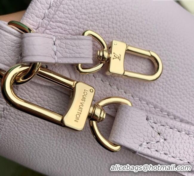 Best Quality Louis Vuitton Neverfull Inside Out BB Tote Bag in Misty Lilac Purple Leather/Monogram Canvas M25656 2025