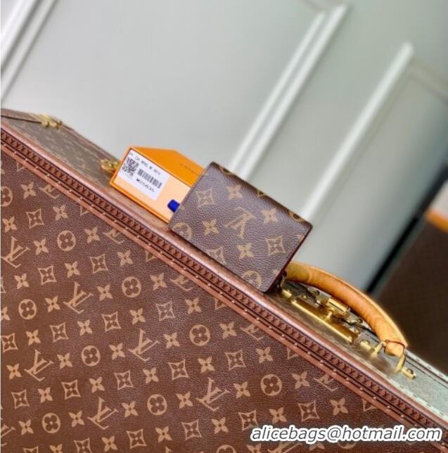 Well Crafted Louis Vuitton Bifold Organizer Wallet in Monogram Canvas M25835 Red 2025