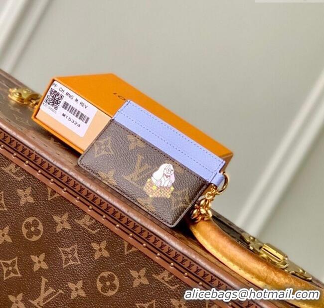 Top Design Louis Vuitton LV Charms Card Holder Wallet Vivienne Mascot/Blue M15324 2025