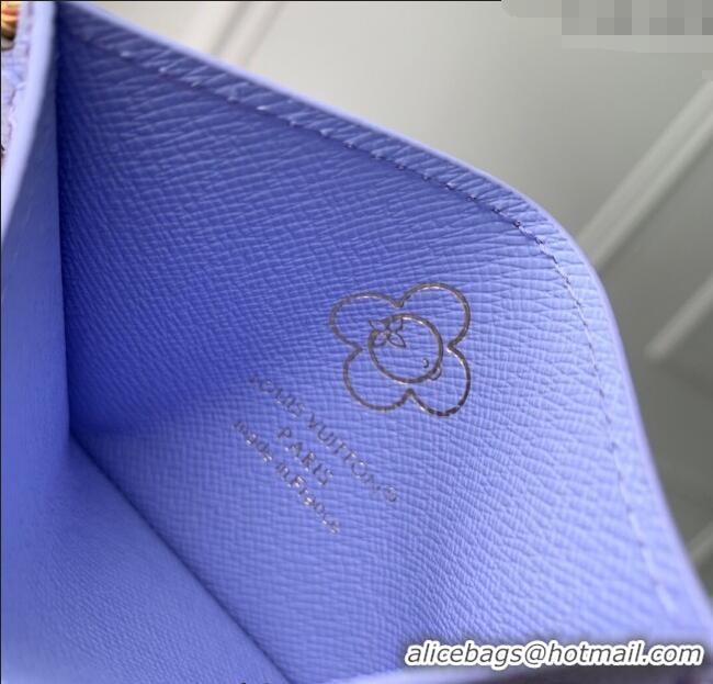 Top Design Louis Vuitton LV Charms Card Holder Wallet Vivienne Mascot/Blue M15324 2025