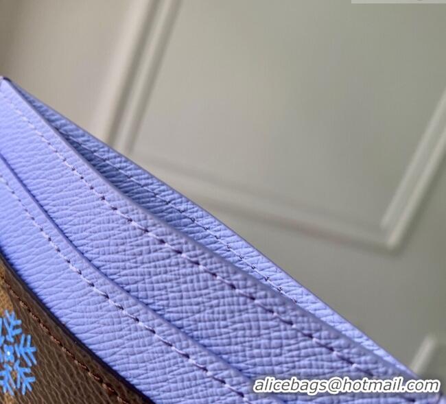 Top Design Louis Vuitton LV Charms Card Holder Wallet Vivienne Mascot/Blue M15324 2025