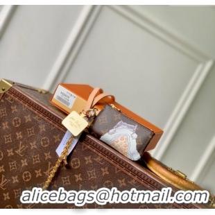 Top Grade Louis Vuitton Phone Holder with Cat Print M25919 2025