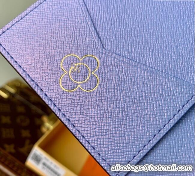 Promotional Louis Vuitton Passport Cover Vivienne/Monogram Blue Frost M15320 2025