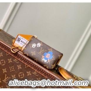 Best Price Louis Vuitton Vivienne Wintery Travel Key Pouch Monogram Canvas M15341 Blue 2025