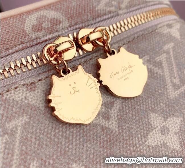 Best Quality Louis Vuitton Nice Mini Bag in Beige Meowgram Canvas M15170 2025