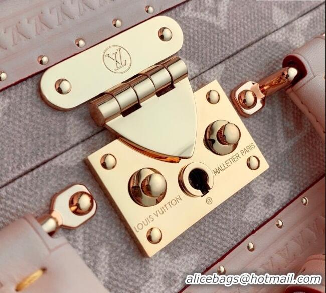 Top Grade Louis Vuitton Petite Valise Box Bag in Beige Meowgram Canvas M14592 2025