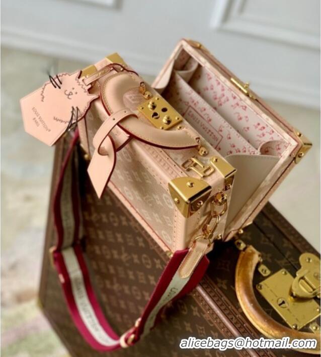 Top Grade Louis Vuitton Petite Valise Box Bag in Beige Meowgram Canvas M14592 2025