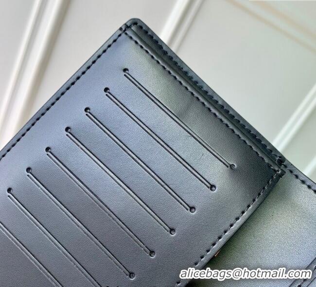 Traditional Discount Louis Vuitton Brazza Wallet in Grained Leather M83126 Black 2025