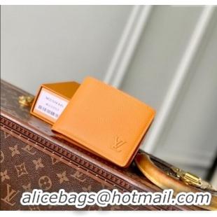 ​Buy Inexpensive Louis Vuitton Multiple Wallet in Waxy calfskin M25946 Yellow 2025