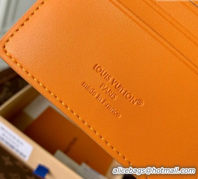 ​Buy Inexpensive Louis Vuitton Multiple Wallet in Waxy calfskin M25946 Yellow 2025