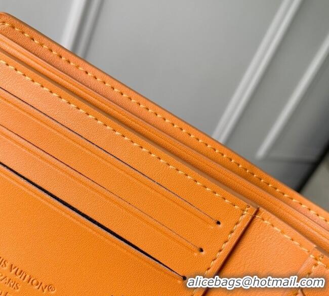 ​Buy Inexpensive Louis Vuitton Multiple Wallet in Waxy calfskin M25946 Yellow 2025