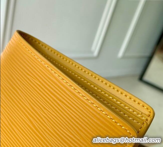 Promotional Louis Vuitton Multiple Wallet in Epi Leather M25801 Yellow 2025