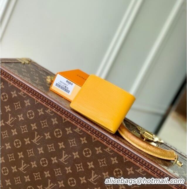 Promotional Louis Vuitton Multiple Wallet in Epi Leather M25801 Yellow 2025