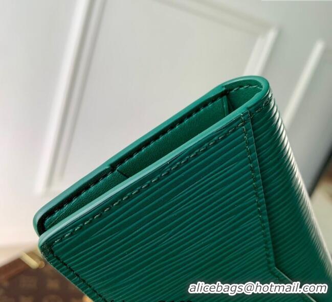 Reasonable Price Louis Vuitton Pocket Organizer Wallet in Epi Leather M25797 Green 2025