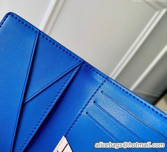 Affordable Price Louis Vuitton Pocket Organizer Wallet in Epi Leather M25798 Blue 2025