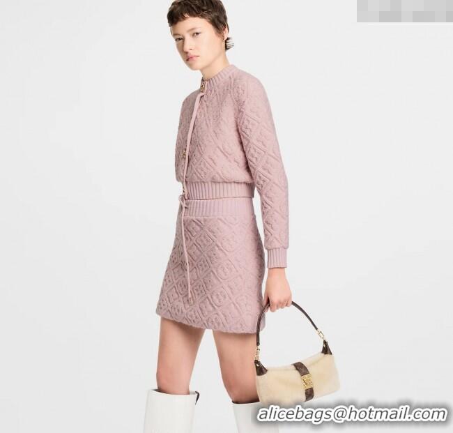 Best Price Louis Vuitton Pochette Mia Shoulder Bag in Creme White Shearling M26245 2025