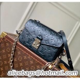 Affordable Price Louis Vuitton Pochette Metis East West Bag in Shimmery Ink Monogram Leather M26456 2025