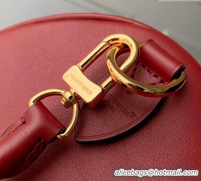 Top Quality Louis Vuitton Speedy Soft 30 Bag in Calfskin leather M25766 Plum Red 2025
