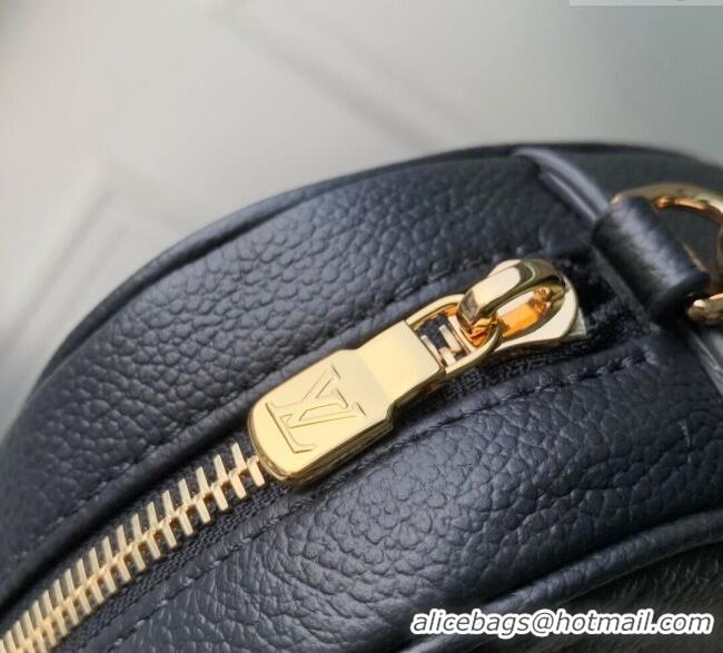 Top Quality Louis Vuitton Tiny Camera Bag in Monogram Leather M25518 Black 2025