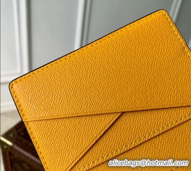 Best Price Louis Vuitton Pocket Organizer Wallet in Blue Stripes Monogram Heritage Canvas M25794 2025