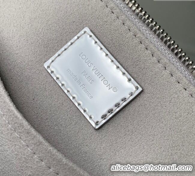 Affordable Price Louis Vuitton Alma BB bag in Silver Coated canvas M26335 2025