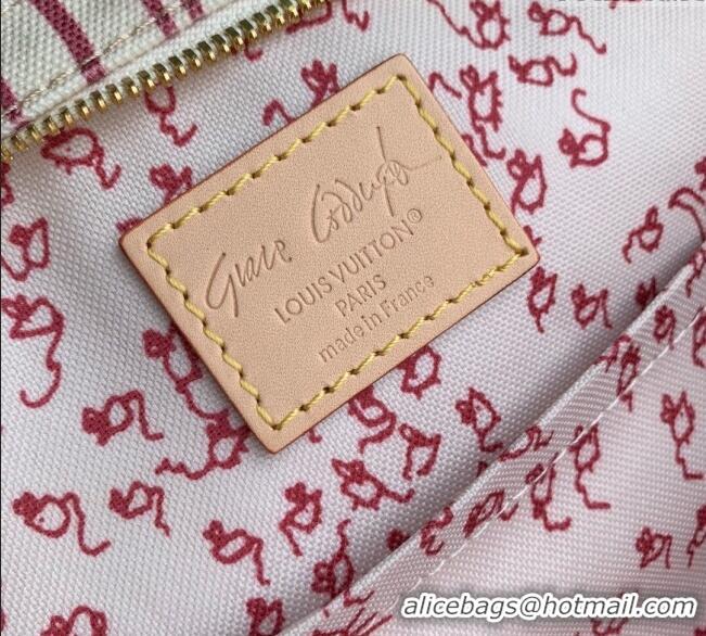 Good Product Louis Vuitton Carry It Bag in Beige/Plum Canvas M15121 2025