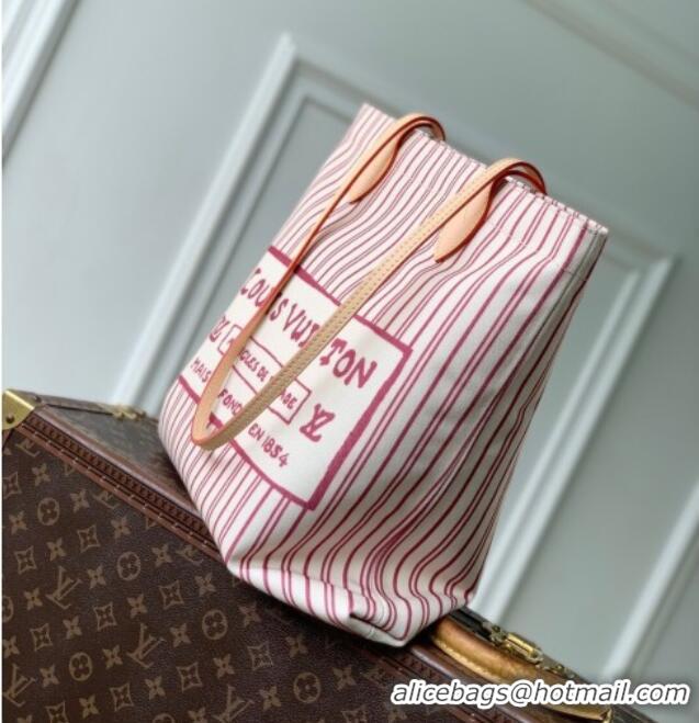 Good Product Louis Vuitton Carry It Bag in Beige/Plum Canvas M15121 2025