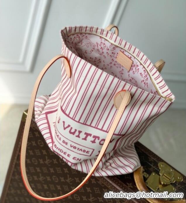 Good Product Louis Vuitton Carry It Bag in Beige/Plum Canvas M15121 2025
