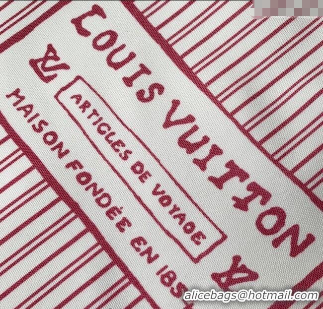 Good Product Louis Vuitton Carry It Bag in Beige/Plum Canvas M15121 2025