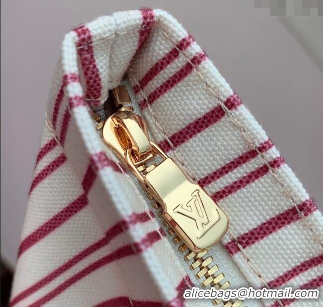 Good Product Louis Vuitton Carry It Bag in Beige/Plum Canvas M15121 2025