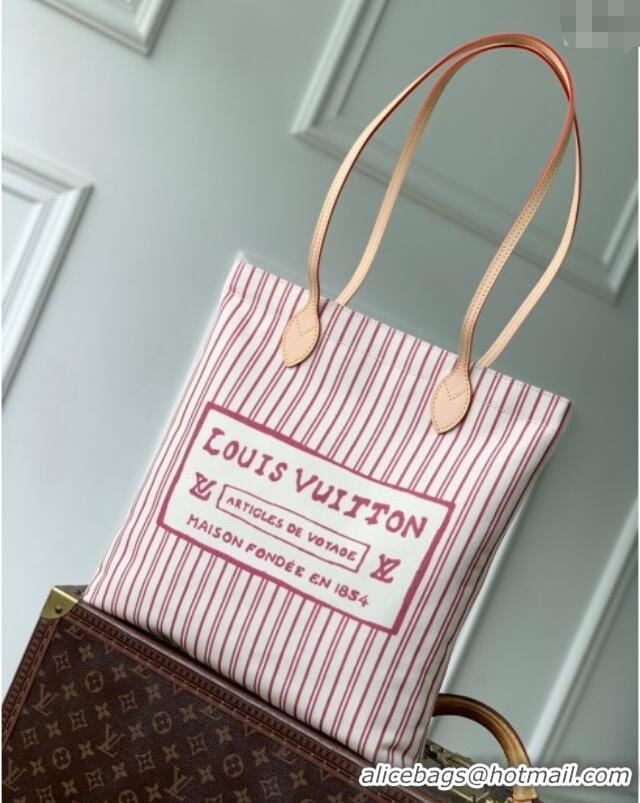 Good Product Louis Vuitton Carry It Bag in Beige/Plum Canvas M15121 2025