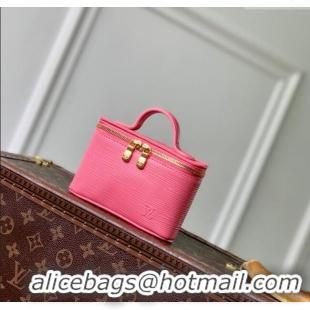 Best Price Louis Vuitton Nice Beauty Pouch in Epi Leather M25690 Tender Bliss Pink 2025