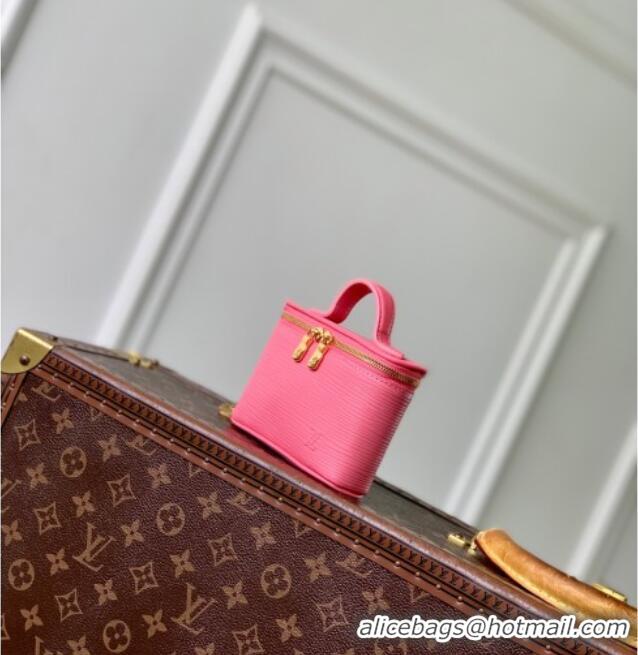 Best Price Louis Vuitton Nice Beauty Pouch in Epi Leather M25690 Tender Bliss Pink 2025